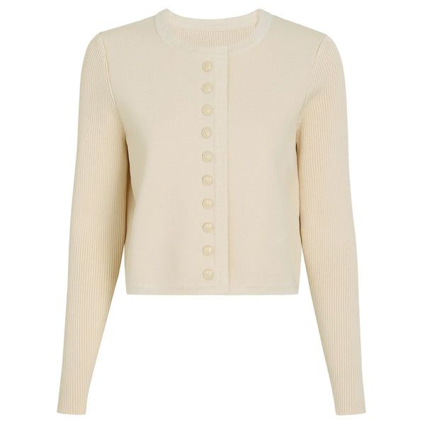 Celebrity-Style Knit Cardigan Jacket Winteres