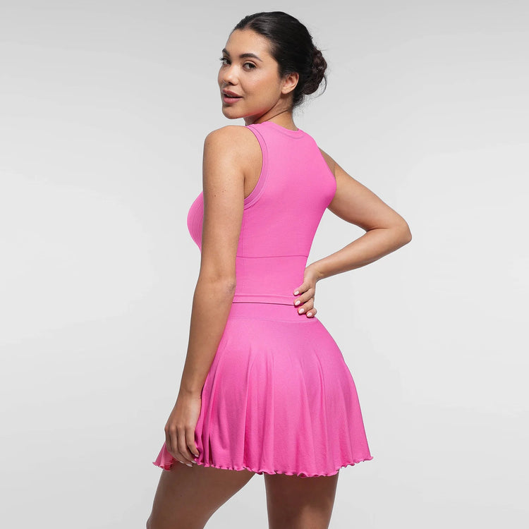 Seamless Sportswear Skirt Set Winteres