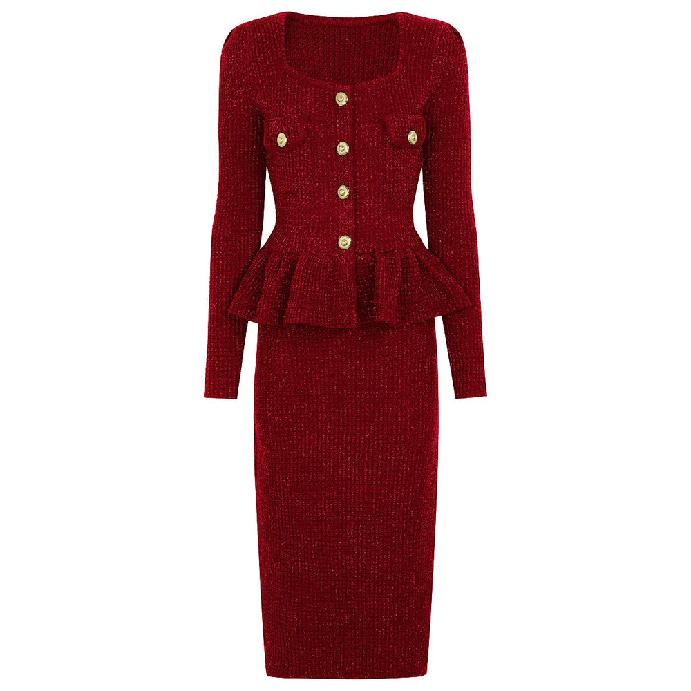 Penelope Knit Midi Dress Winteres
