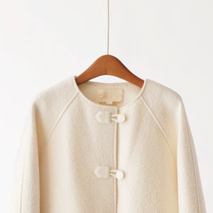 Crewneck Retro Knit Jacket