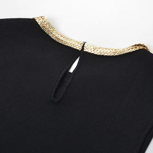 Berangere Ruffle Knit Mini Dress | WINTERES