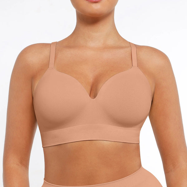 Padded push-up bra without underwire with soft skin Winteres