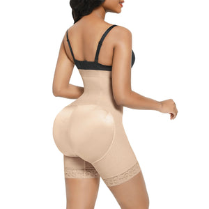 Butt Lift High Waisted Shapewear Shorts with Four Steel Bones Winteres