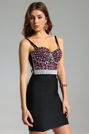 Marne Diamante Pearls Top Winteres