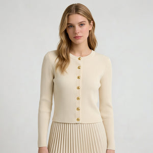 Celebrity-Style Knit Cardigan Jacket Winteres