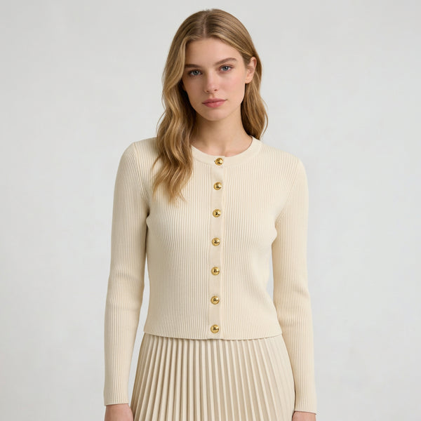 Celebrity-Style Knit Cardigan Jacket Winteres
