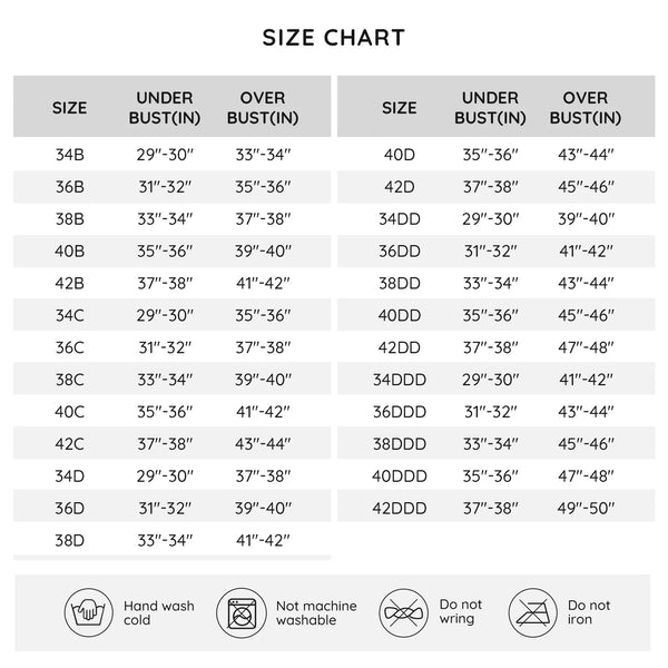 Waistdear – Soutien-gorge Minimiseur Confortable Grande Taille à Couverture Complète pour Femme, sans Armature, Rembourré Push-up