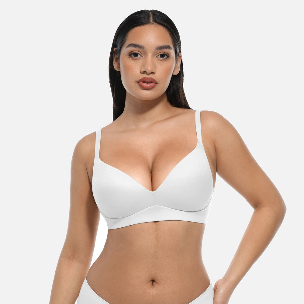 Invisible Breathable Bra 3/4 Cup Soft Push up Winteres