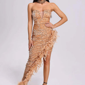 Women LadiesRenee Slit Dress Winteres