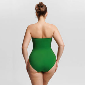 Strapless Tummy-Control Swimsuit