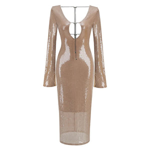 Selvia Sequin Maxi Winteres