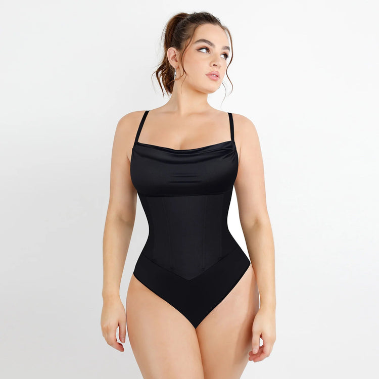 Tummy-Control Bodysuit & Skirt Set Winteres