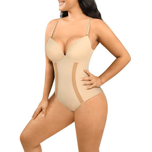 One-Piece High Waist Slimming Black Bodysuit – Shapewear Winteres