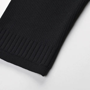 Palmyre Pleated Knit Mini Dress | WINTERES
