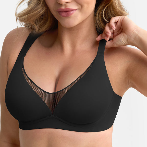 Waistdear – Soutien-gorge Minimiseur Confortable Grande Taille à Couverture Complète pour Femme, sans Armature, Rembourré Push-up