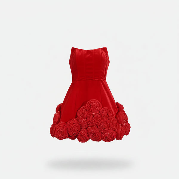 Mini-robe moulante Celeste Floral
