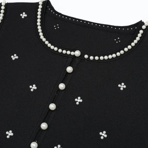 Beaded Knit Top & Skirt Set Winteres