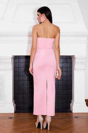 Florine Strapless Off Shoulder Maxi Dress Winteres