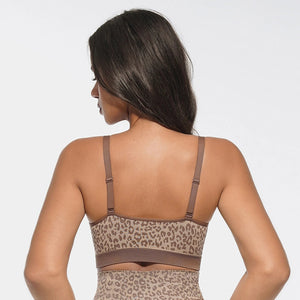 Bras Support Leopard Bra Seamless Weaving Winteres