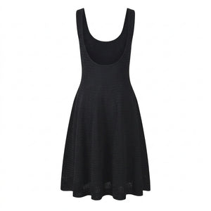 Maiwenn Scoop-Neck Knit Mini Dress | WINTERES