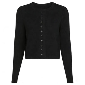 Celebrity-Style Knit Cardigan Jacket Winteres