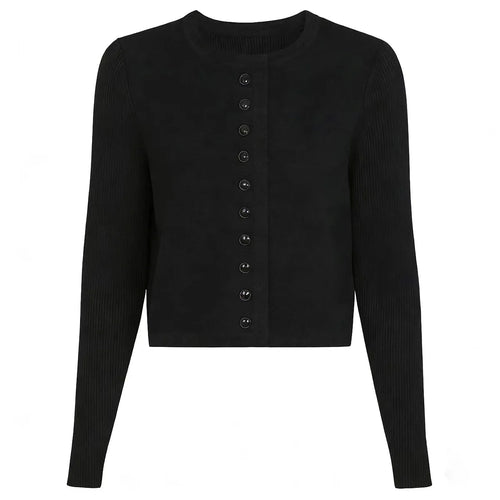 Celebrity-Style Knit Cardigan Jacket Winteres