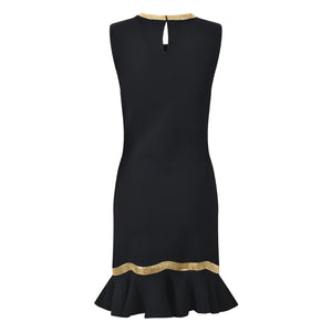 Berangere Ruffle Knit Mini Dress | WINTERES