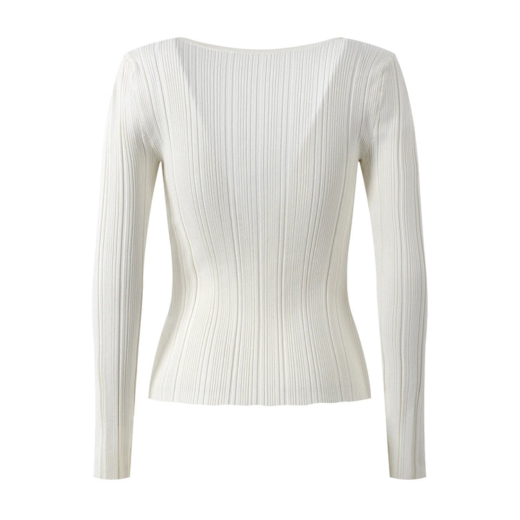 Rhinestone Slim Fit Knit top Winteres