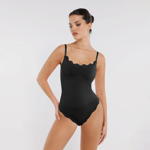 Lace Cami Shapewear Bodysuit Sculpting Tank Tops Slimming Corset Sleeveless Winteres