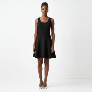 Robe courte en maille Zofia