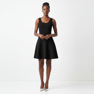 Robe courte en maille Zofia