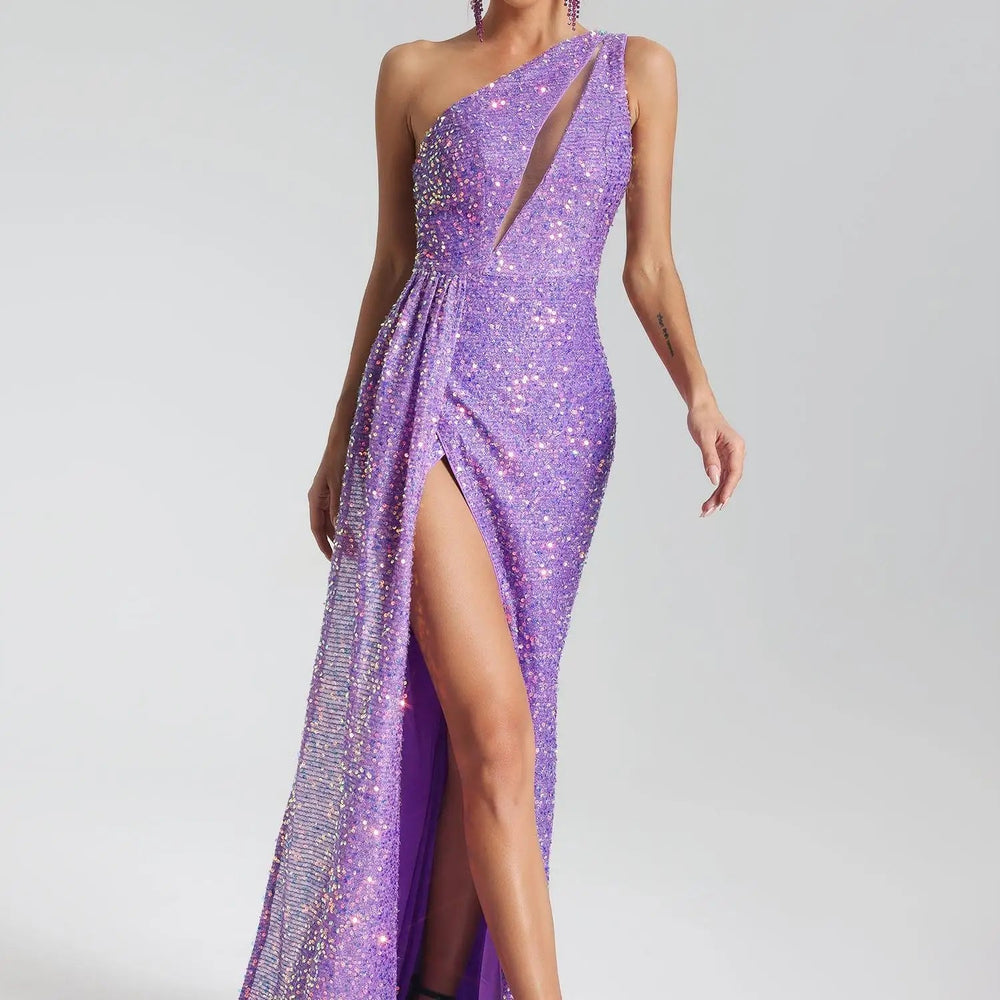 Perle Sequined Long Dress Winteres