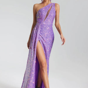 Perle Sequined Long Dress