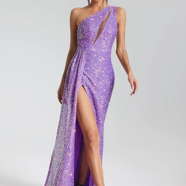 Perle Sequined Long Dress