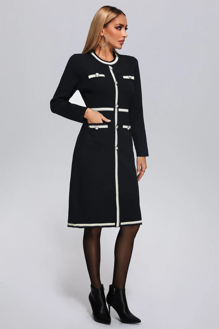 Nicole Knit Midi Dress Winteres