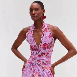 Florinna Ruffle Maxi Dress Winteres