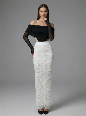 Mirava One-Shoulder A-Line Maxi Dress Winteres