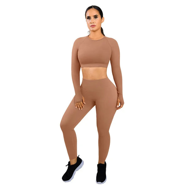 Custom Logo Seamless Yoga Set Winteres