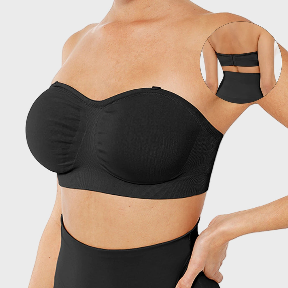 One Piece Breathable Seamless Strapless Wireless Breast Winteres