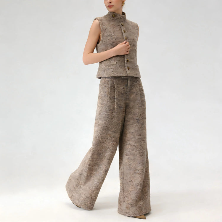 Refined Ribbon Knit Set Winteres