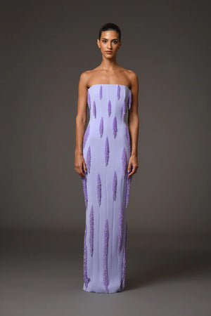 Angela Davis Maxi Dress – Purple-Light Dress – Winteres