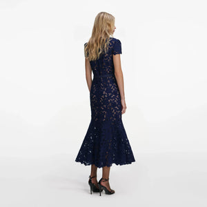 Heloine Lace Midi Dress