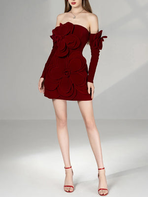 Take a leap into adventure with the Tatiana Luxury Mini Dress! Designed for the risk-taker, this bold and daring dress features exquisite detailing and a flirty mini