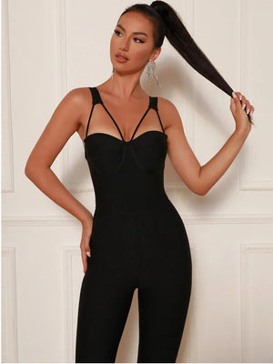 Bodycon Bandage Jumpsuit Winteres