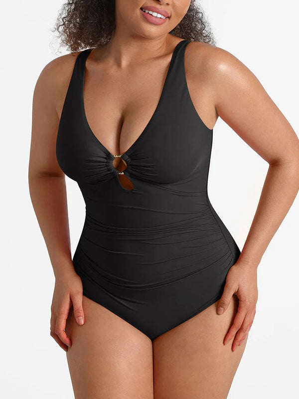 Compression One-Piece Swimsuit
