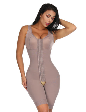 Side Open Crotch Black Lace Body Shaper – Tummy Control Bodysuit Winteres