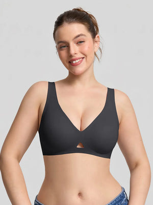 Wireless Gel Push-Up Plus-Size Bra