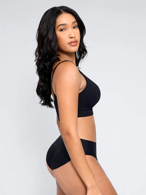 Seamless body-shaping deep-cup push-up bra Winteres