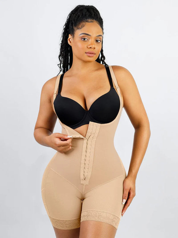 Compression Faja Shapewear – Open Bust & Butt Lifter Winteres