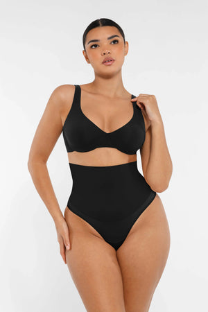 Seamless underwired push-up bra with V-neck Winteres